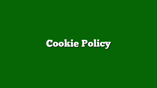 Cookie Policy